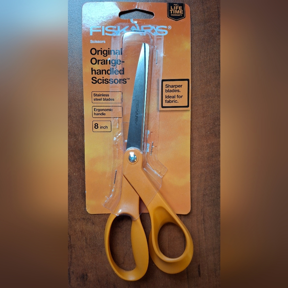 Fiskars 4" Stainless Steel Bent Scissors 1069755